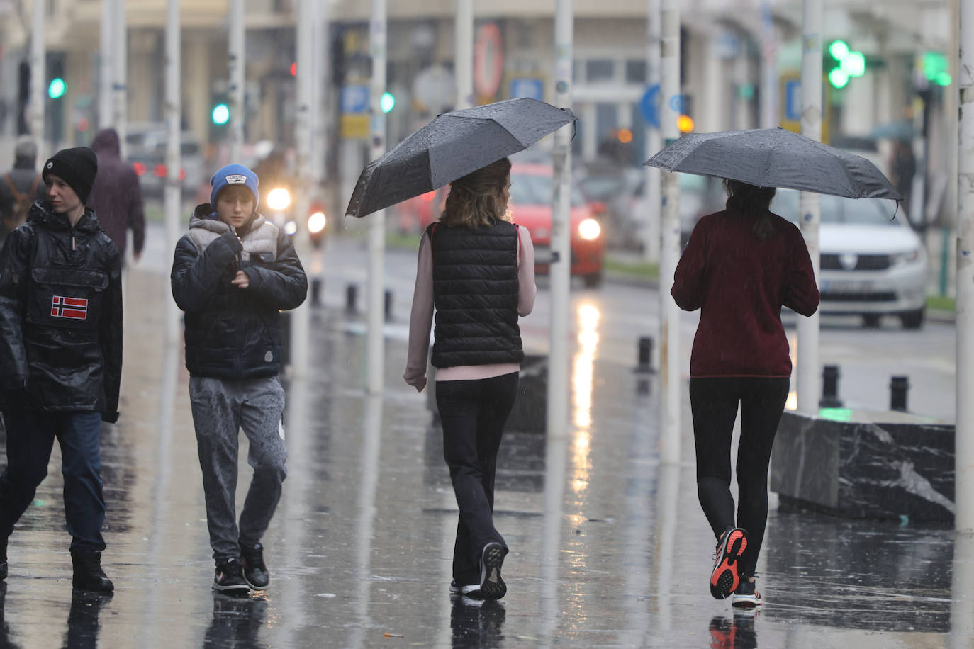 Un sábado pasado por agua