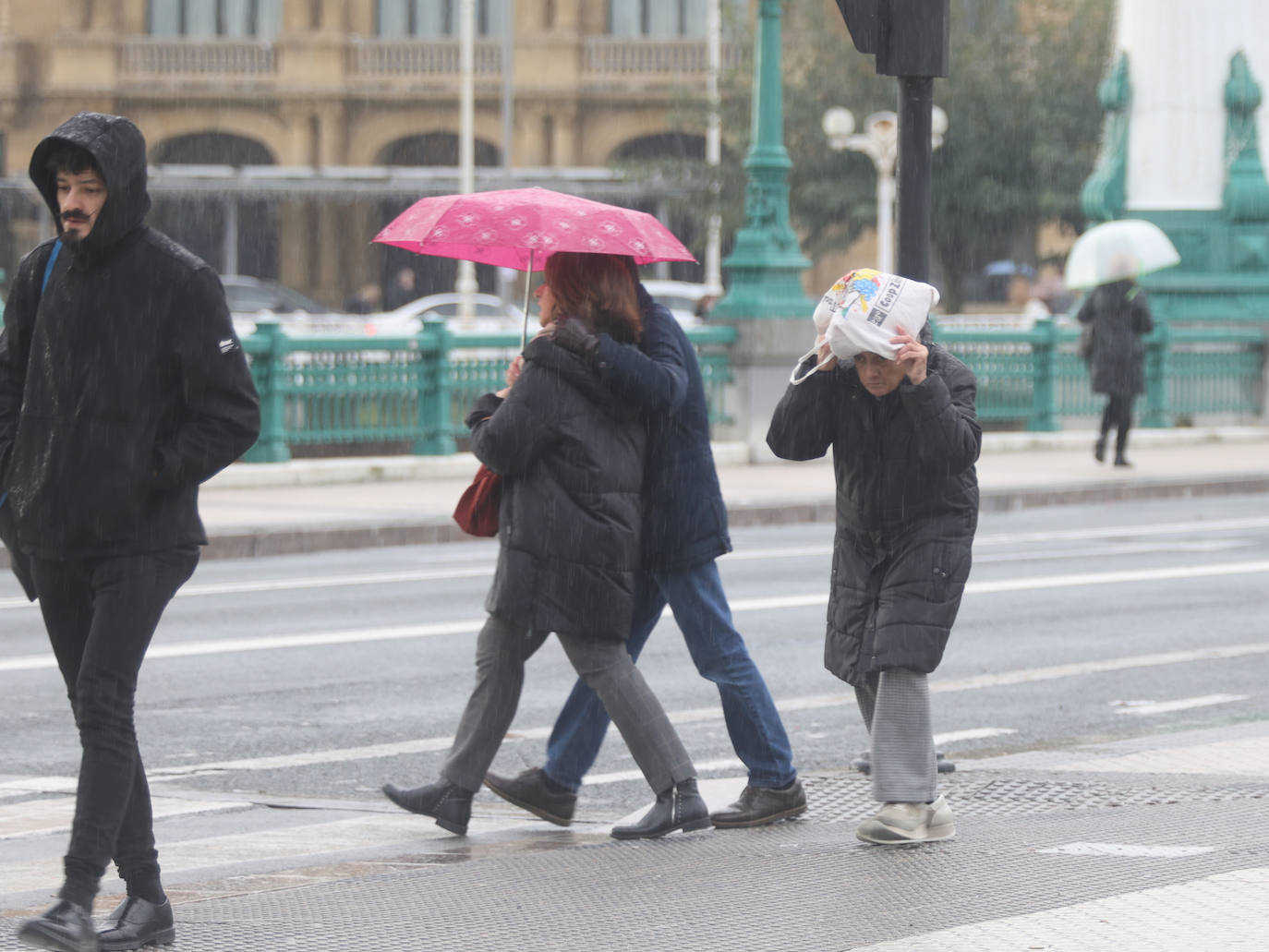 Un sábado pasado por agua