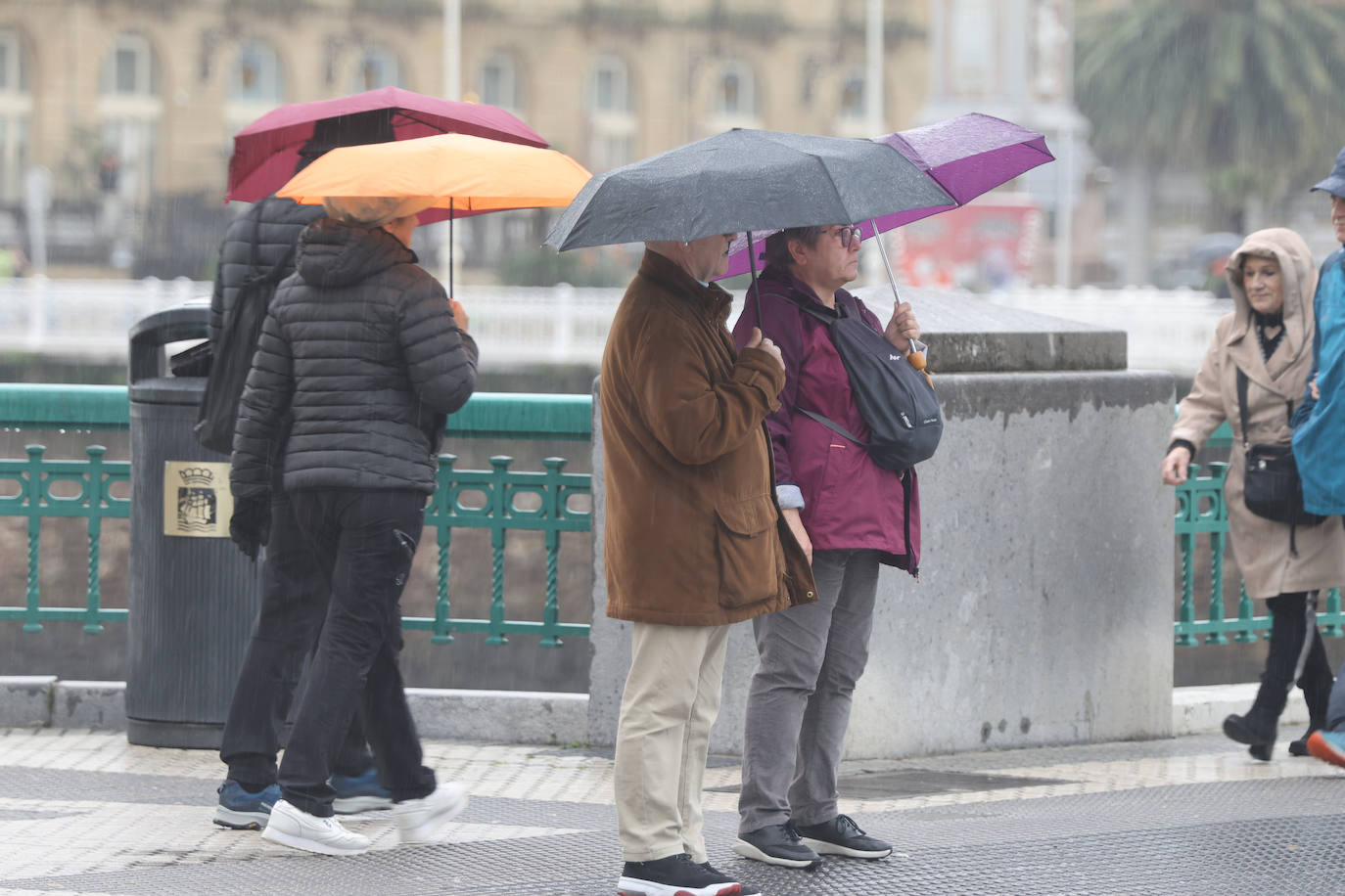Un sábado pasado por agua