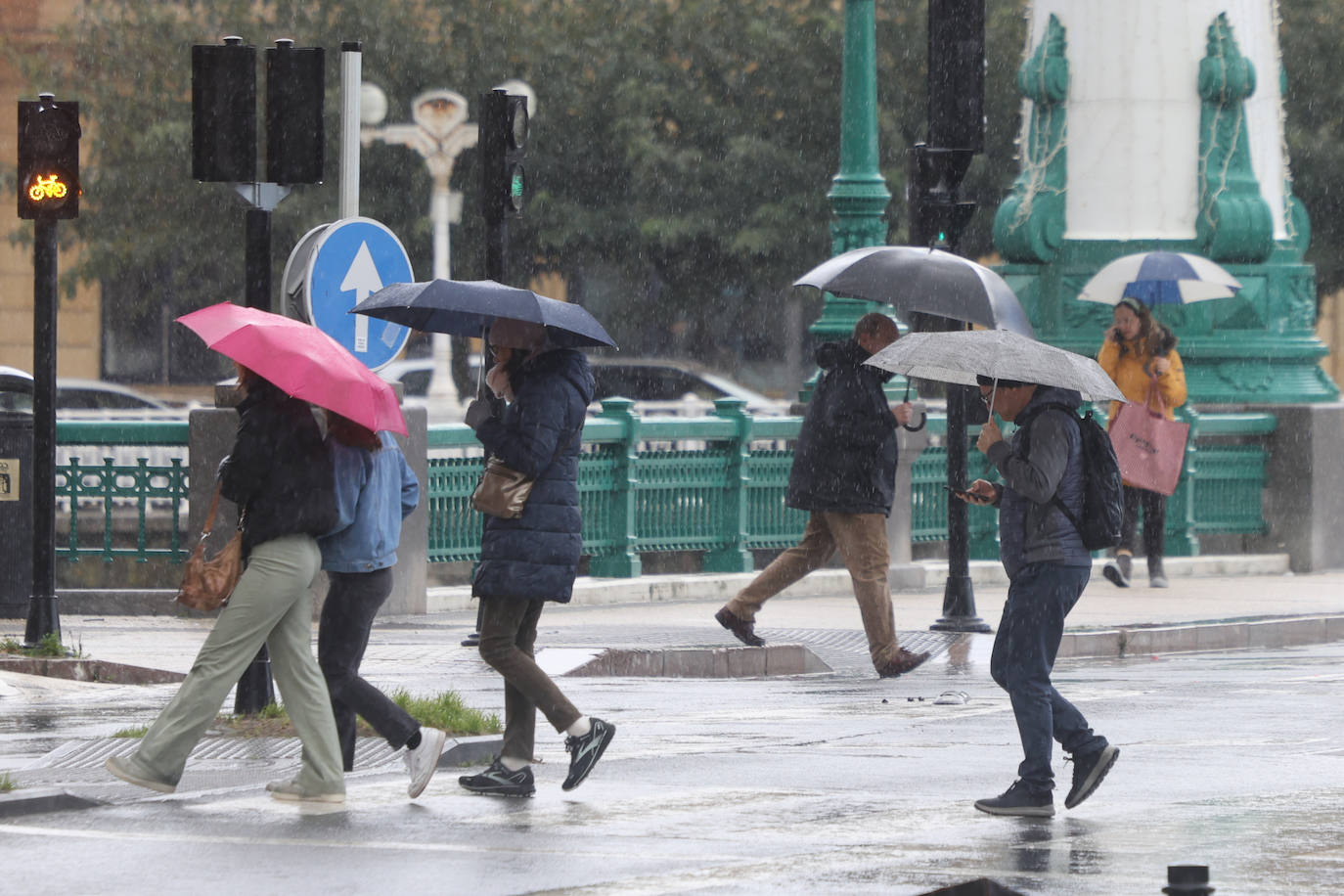 Un sábado pasado por agua
