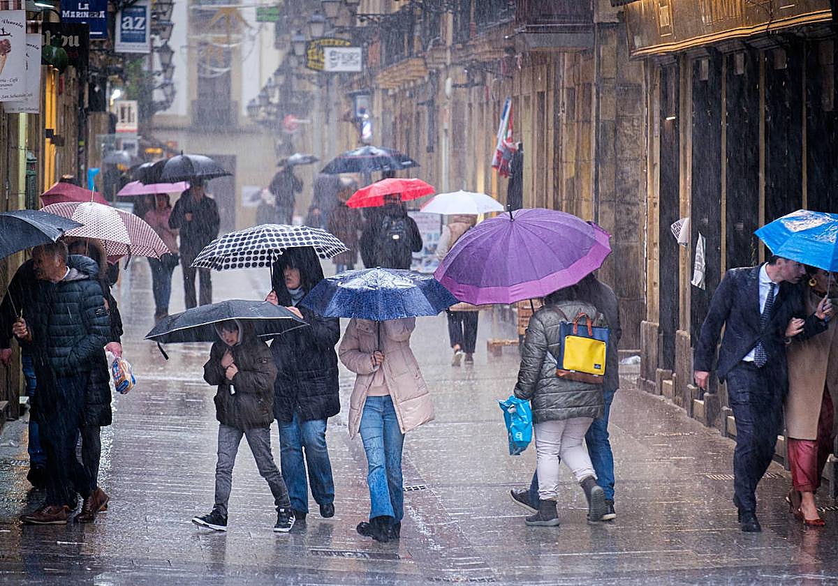 Un sábado pasado por agua