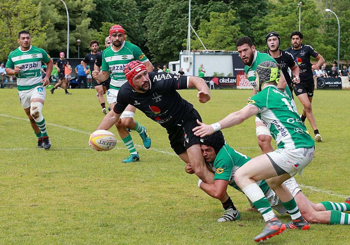 El Zarautz vuelve de vacío de su visita a Getxo.