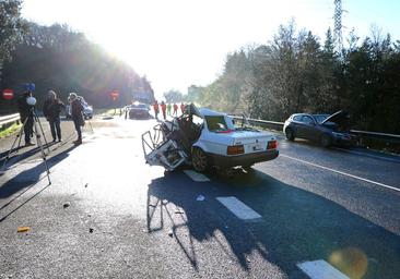 Ander S., un apasionado de los coches clásicos que quería exponer el vehículo en el que ha perdido la vida