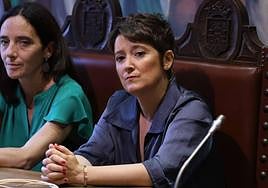 La alcaldesa Aizpea Otaegi encabezó un pleno extraordinario donde se aprobaron los presupuestos.