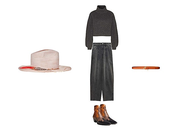 Sugerencia de look para llevar con el sombrero 'Nor Wester'