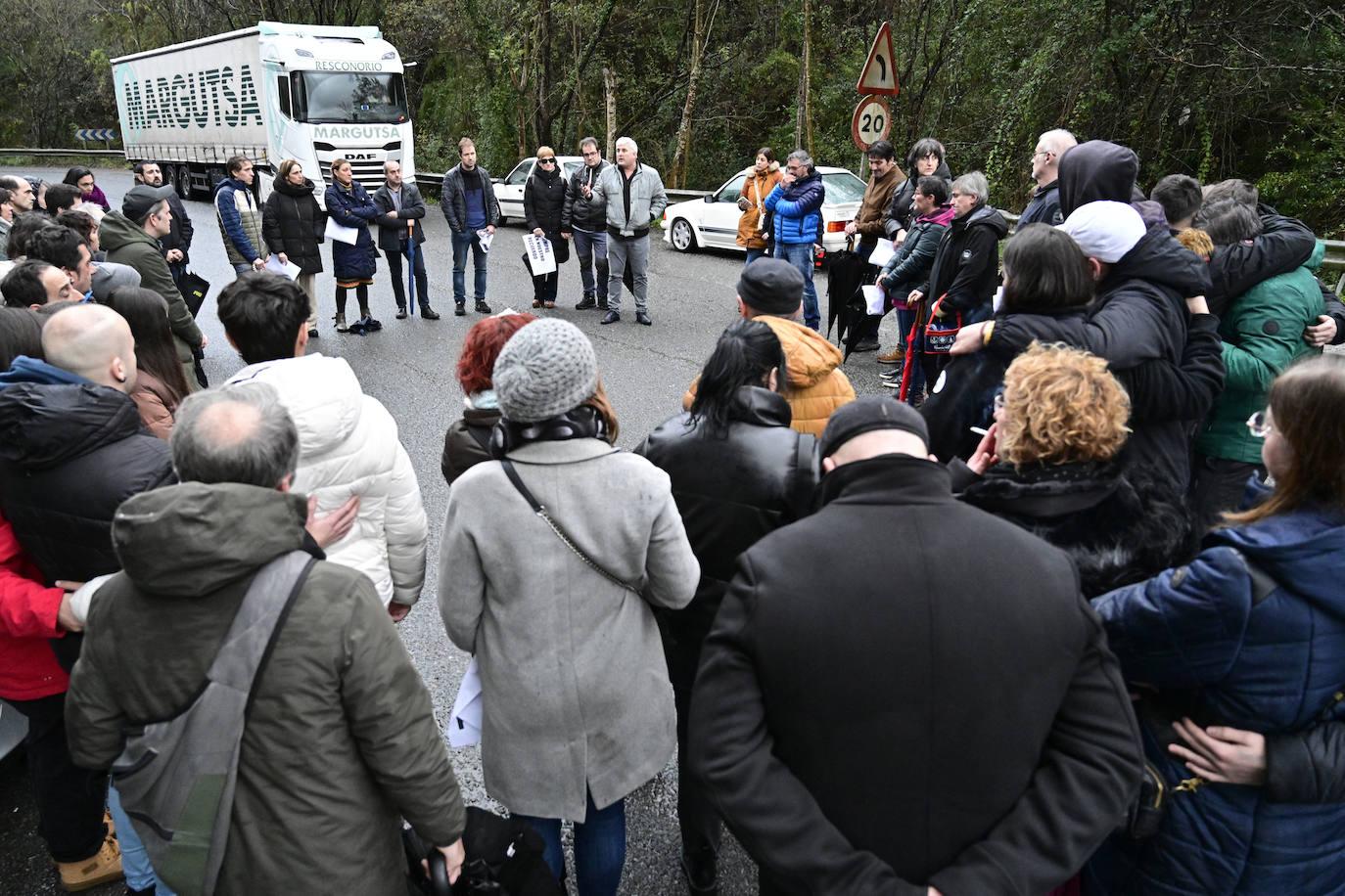 El homenaje a Ander, en imágenes