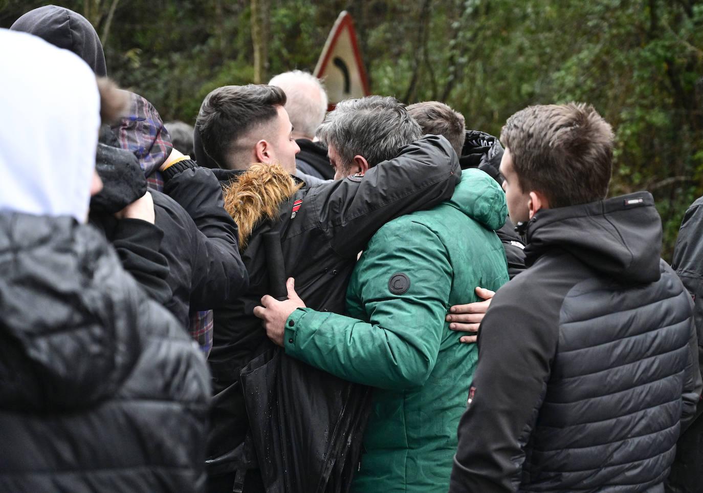 El homenaje a Ander, en imágenes