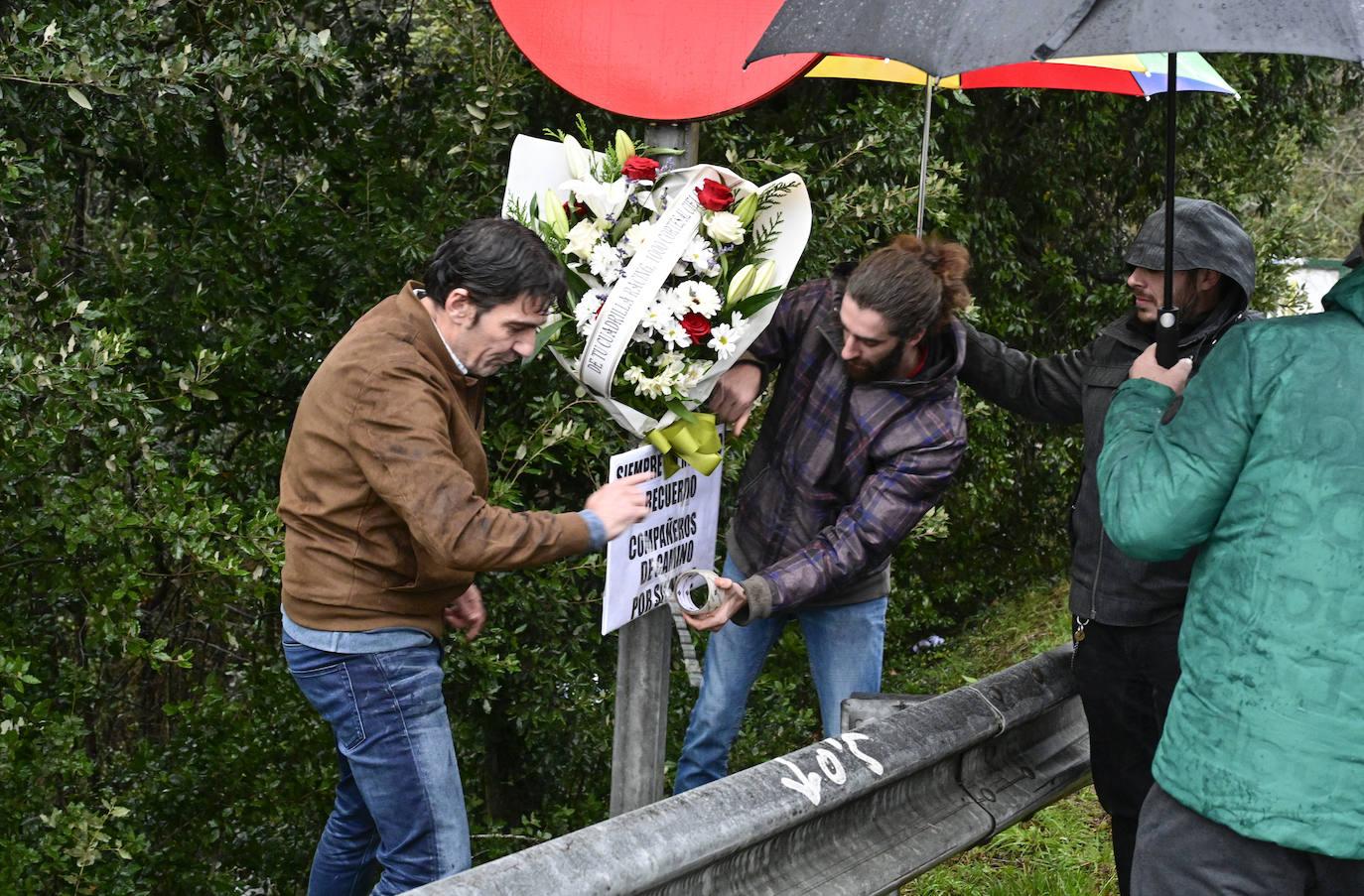 El homenaje a Ander, en imágenes