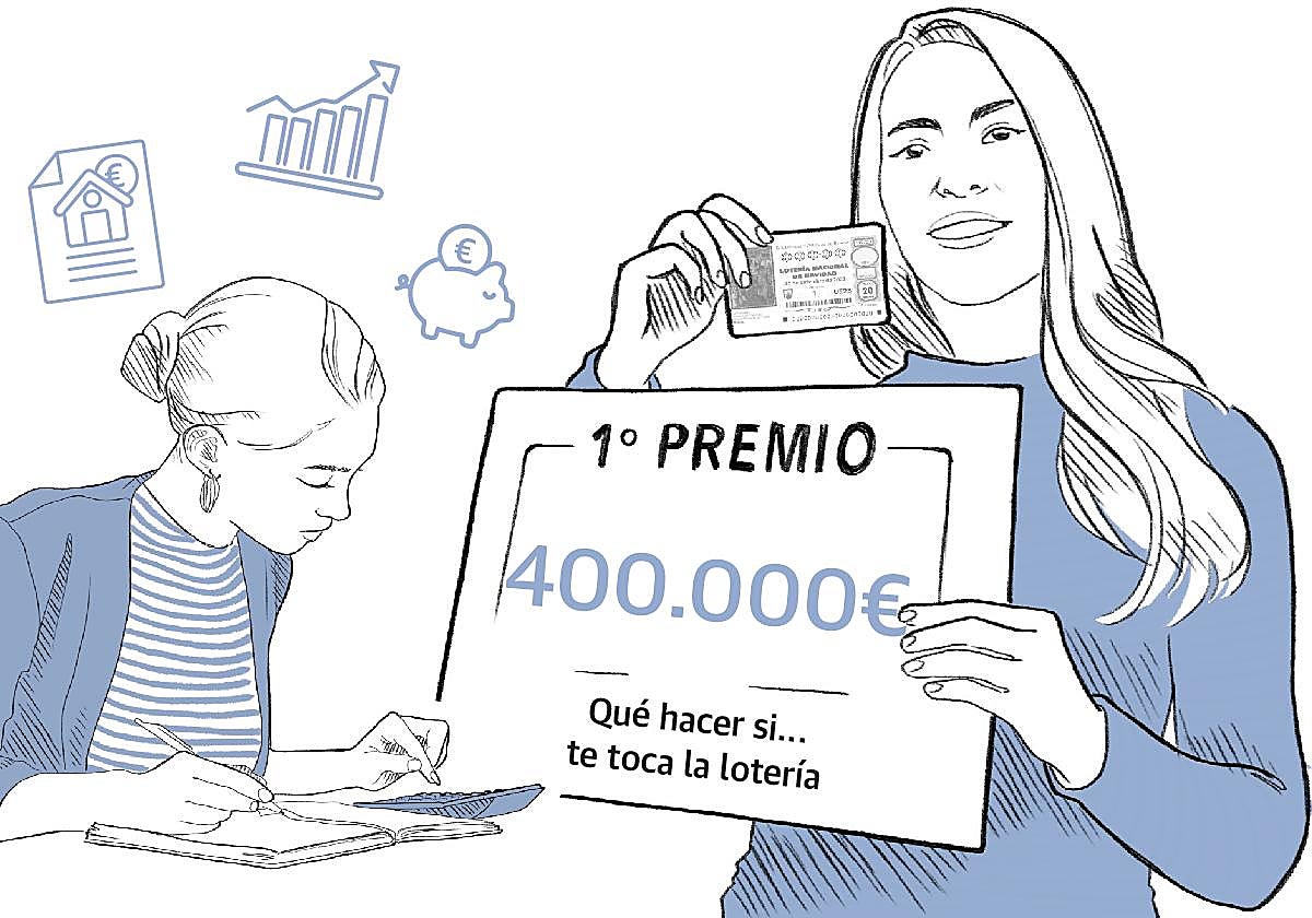 ¿Y qué hago yo si el décimo de lotería de Navidad se me rompe?