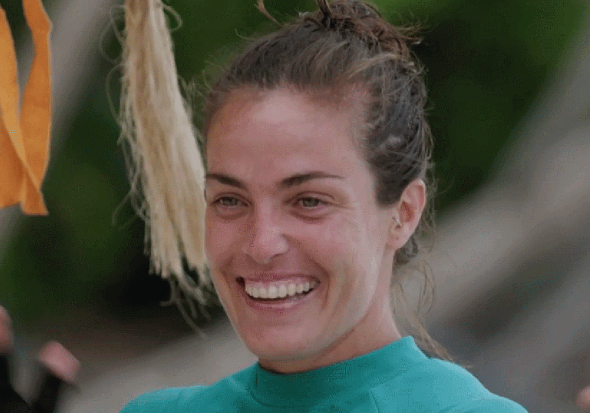 Joana, sonriente pese a no haber ganado El Conquistador.