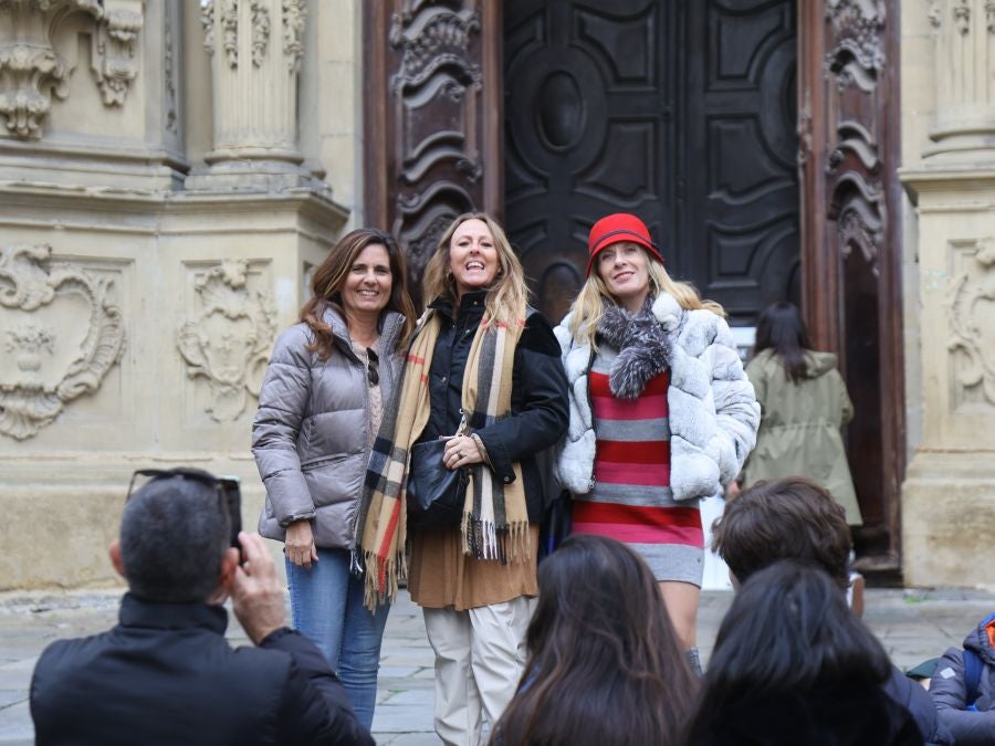 Una Donostia soleada recibe a los turistas