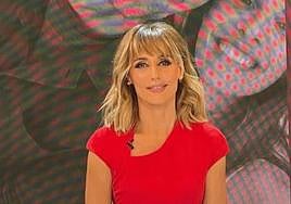 Emma García, presentadora de 'Fiesta'.