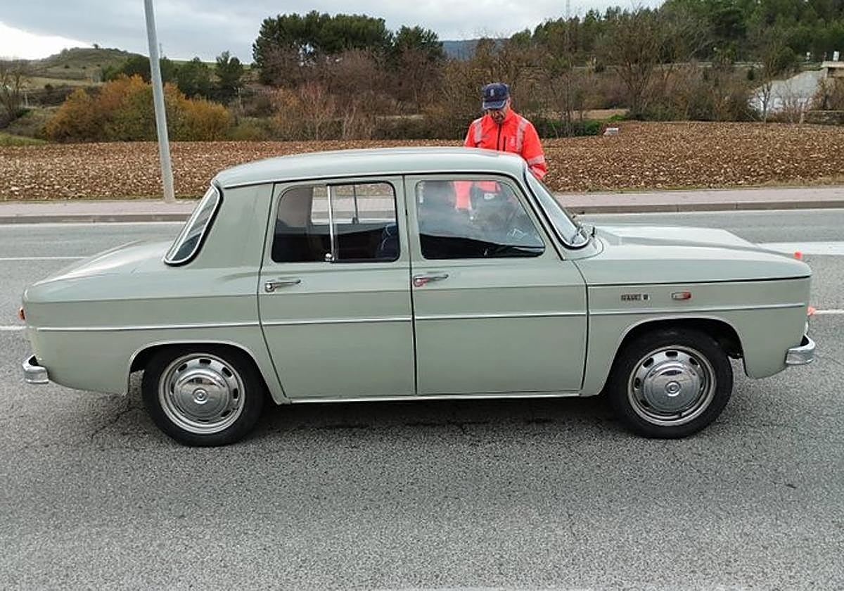 La Policía Foral de Navarra ha sancionado a un R8 por no tener la ITV