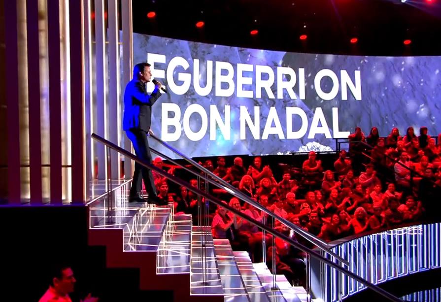 Mensaje de bienvenida a la Navidad en Gran Hermano Vip 8.