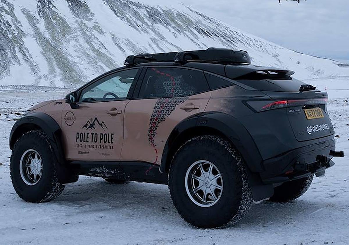 Imagen principal - Nissan Ariya 100% eléctrico, supera las dificultades