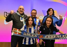 El DV Arena se llenó para ver a la Real en otra gran noche europea