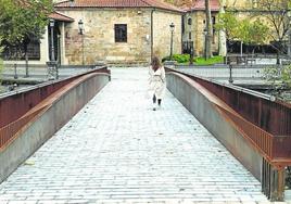 Abierto  el  puente peatonal