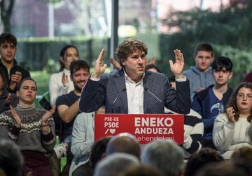 Andueza asegura que llevará «hasta el final» su decisión de no hacer lehendakari a un candidato de EH Bildu