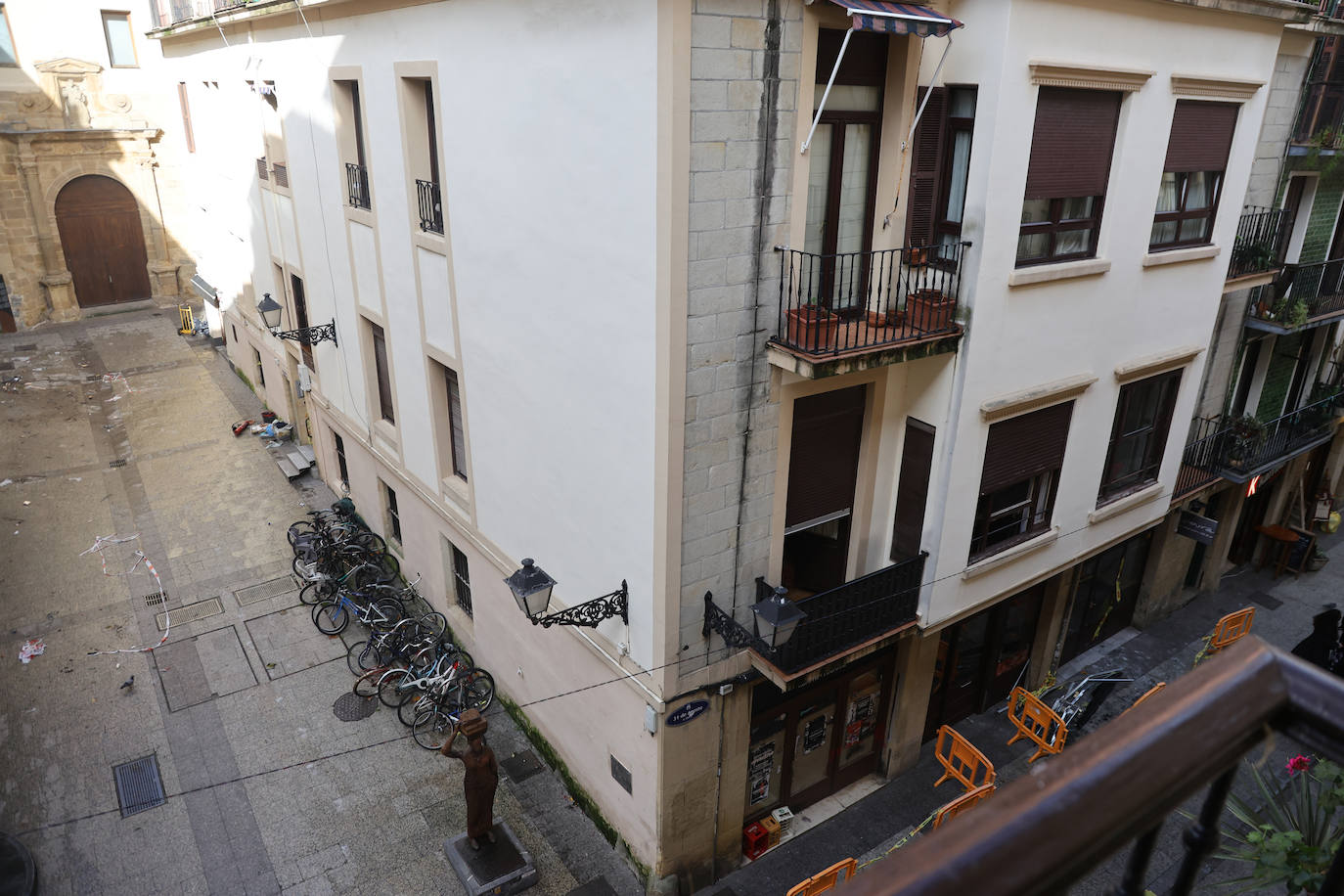 Así quedaron las viviendas de la calle 31 de Agosto afectadas por el fuego