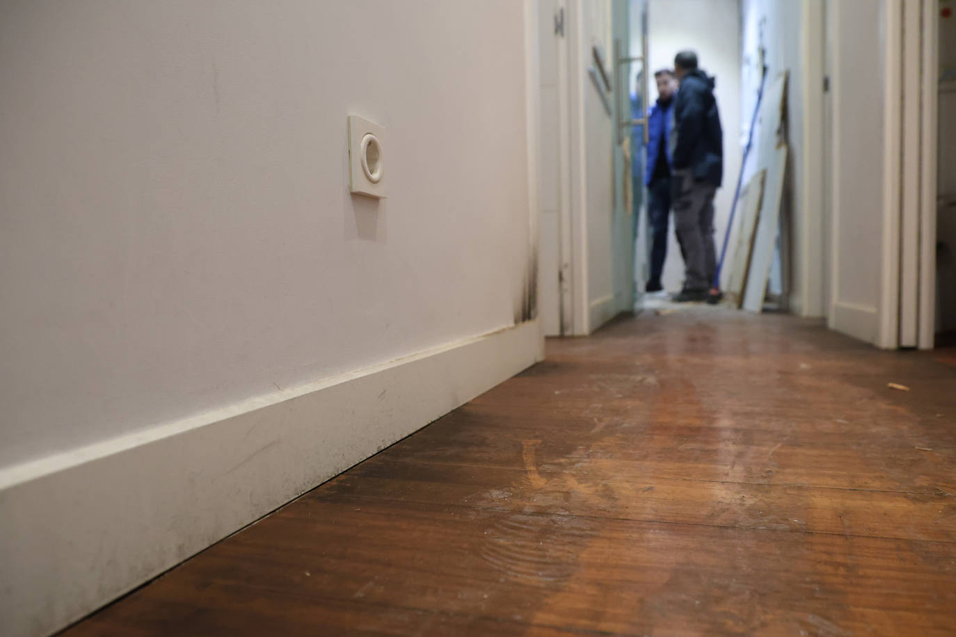 Así quedaron las viviendas de la calle 31 de Agosto afectadas por el fuego