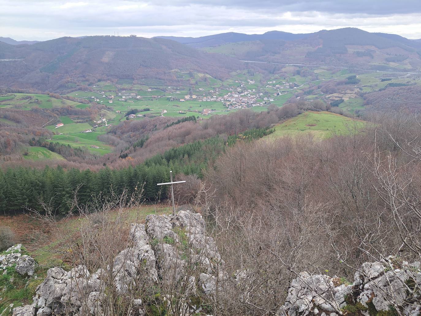 Arburu, una cima sobre Berastegi