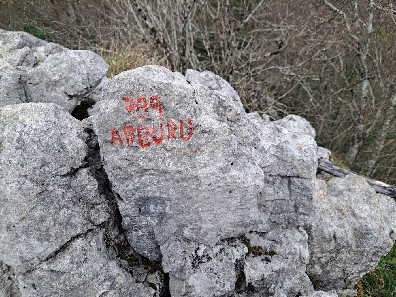 Arburu, una cima sobre Berastegi