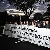 Más de 150.000 empleados públicos vascos están llamados a la huelga