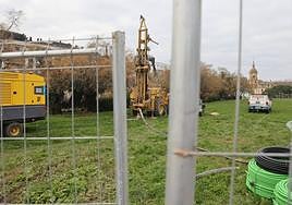 Los trabajos llevados a cabo este martes.