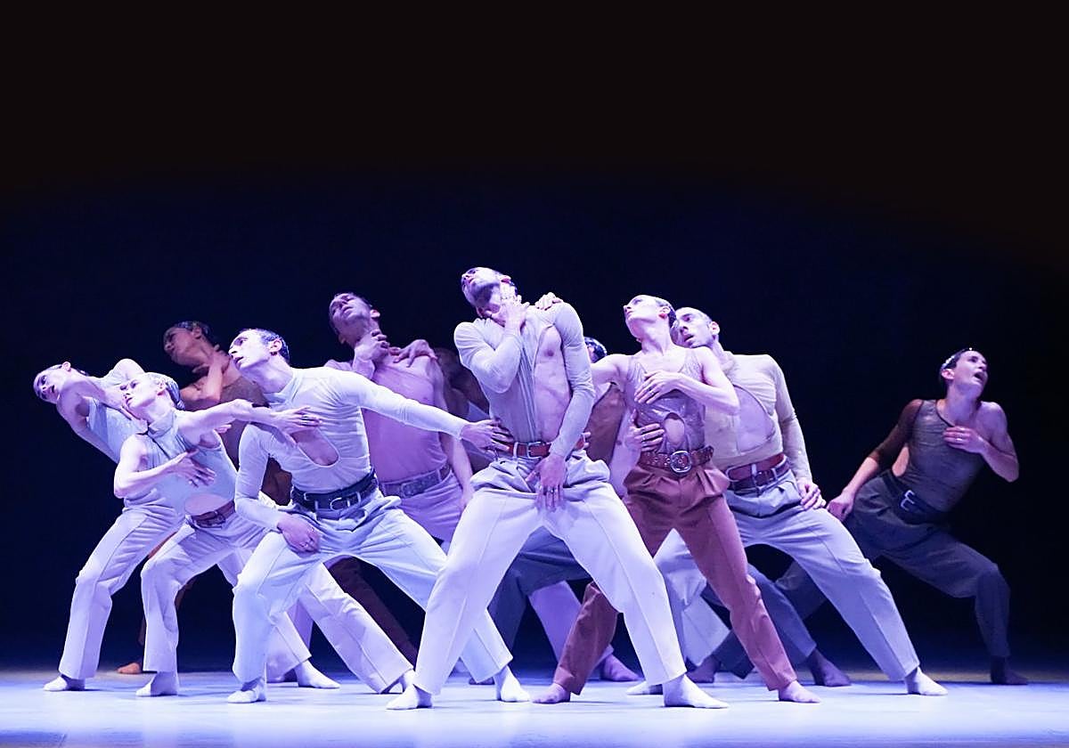 Escena de la obra 'Shoot Me' que la compañía italiana escenificará en Donostia.