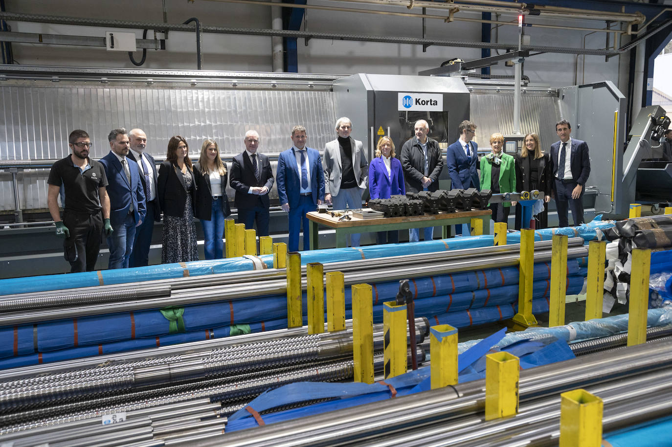 La visita del lehendakari Urkullu a Korta, en imágenes