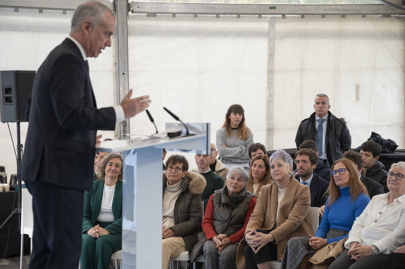 La visita del lehendakari Urkullu a Korta, en imágenes