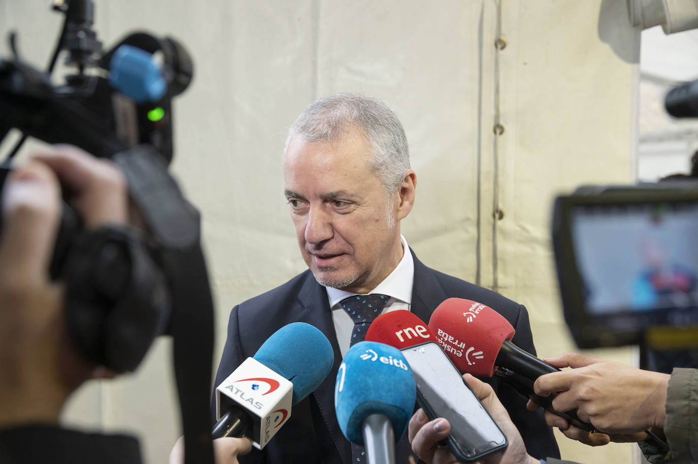 La visita del lehendakari Urkullu a Korta, en imágenes