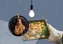 La cena de Navidad será un 50% más barata que hace un año