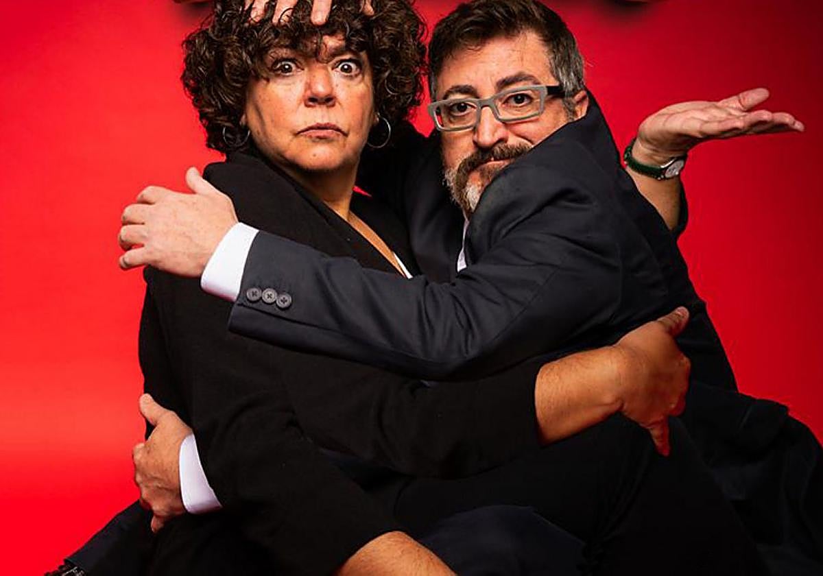 Gurutze Beitia y Gorka Aginagalde.