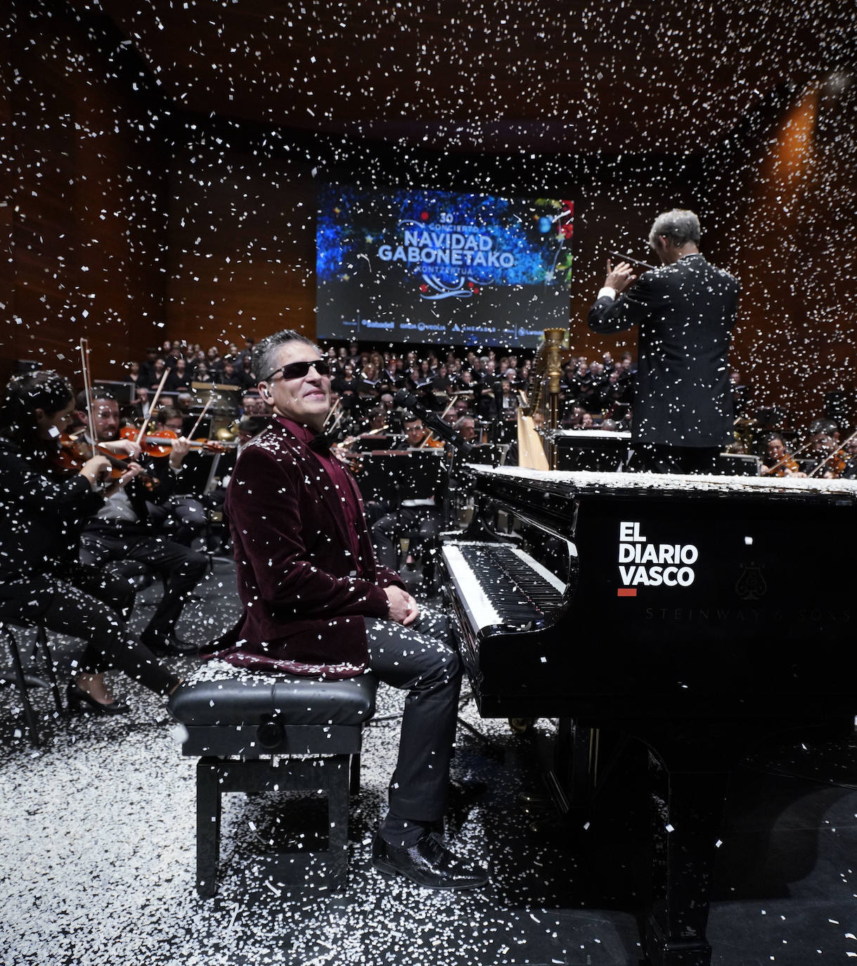 Un Kursaal repleto disfrutó con el concierto