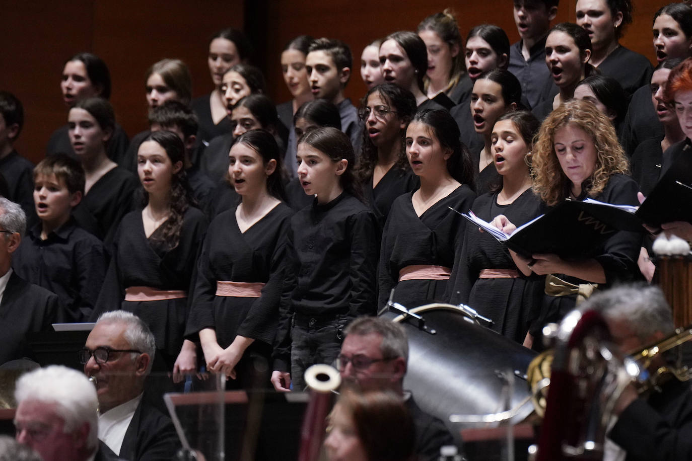 Un Kursaal repleto disfrutó con el concierto