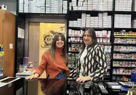 Oihane Arriaran y Esther García han vendido dos décimos del quinto premio.