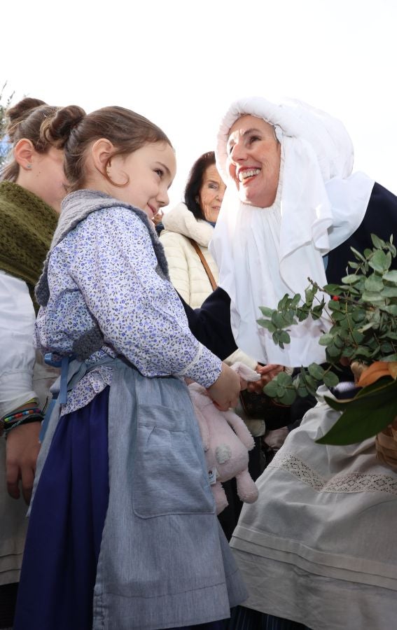 Olentzero y Mari Domingi en Donostia