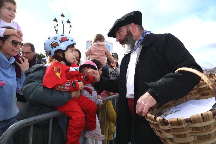 Olentzero y Mari Domingi en Donostia