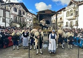 Lesaka elige a su Olentzero