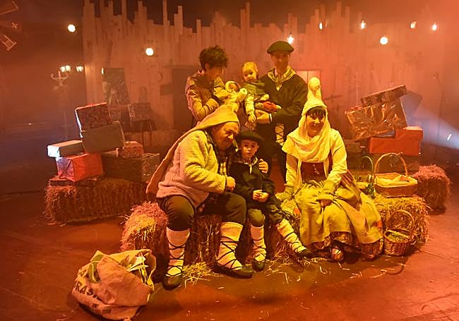 El Olentzero, en Tolosa.