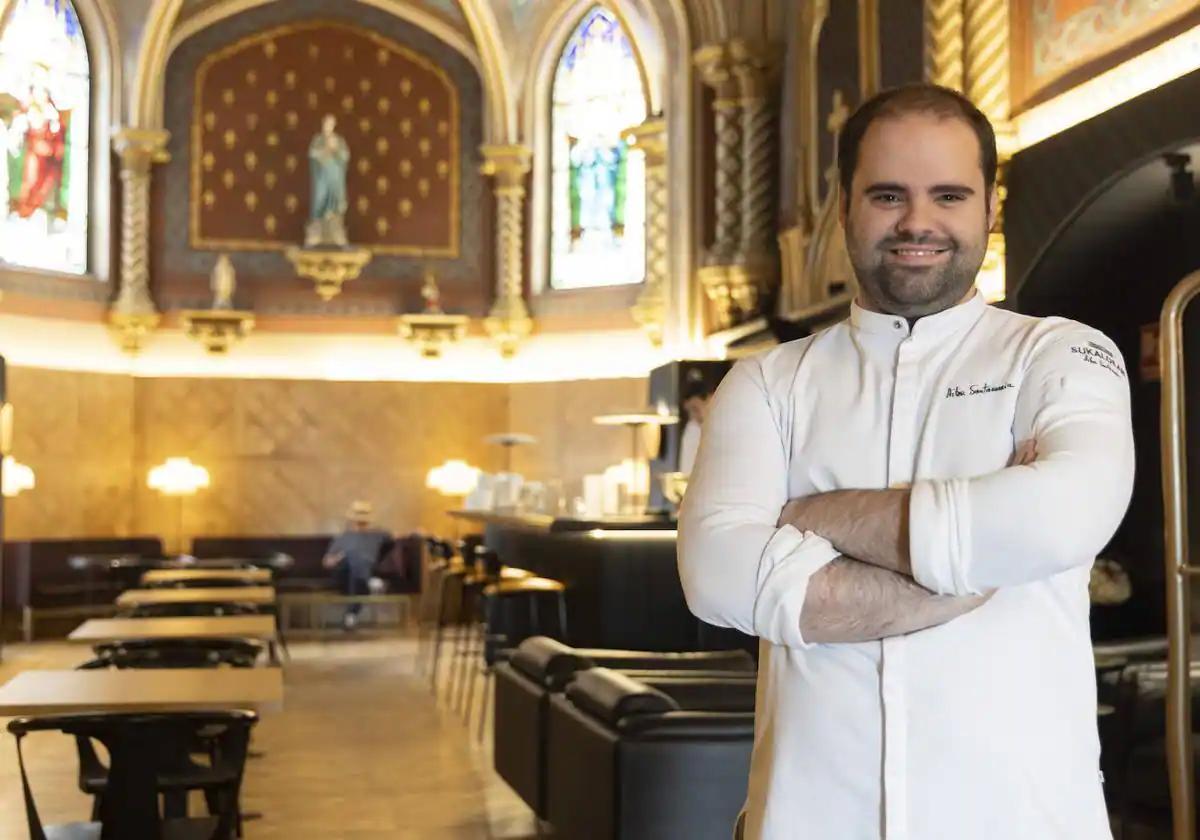 Sukaldean Aitor Santamaria, gran talento en la cocina