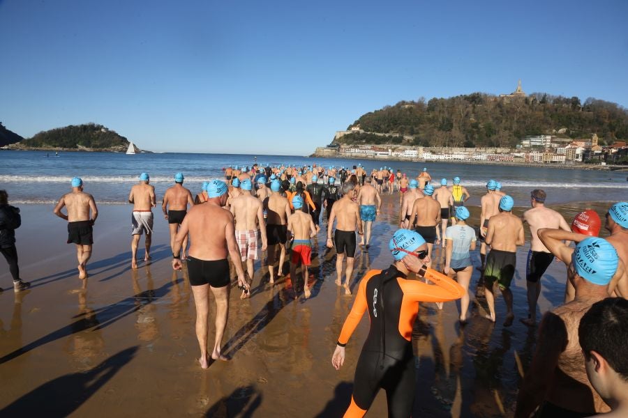 El &#039;Kontxapuzón&#039; puede con el frío