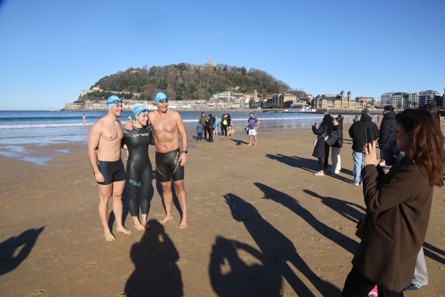 El &#039;Kontxapuzón&#039; puede con el frío