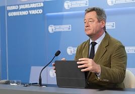 El portavoz del Gobierno Vasco, Bingen Zupiria.