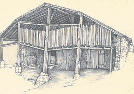 «El caserío era ejemplo de la arquitectura culta de cada época en Gipuzkoa»