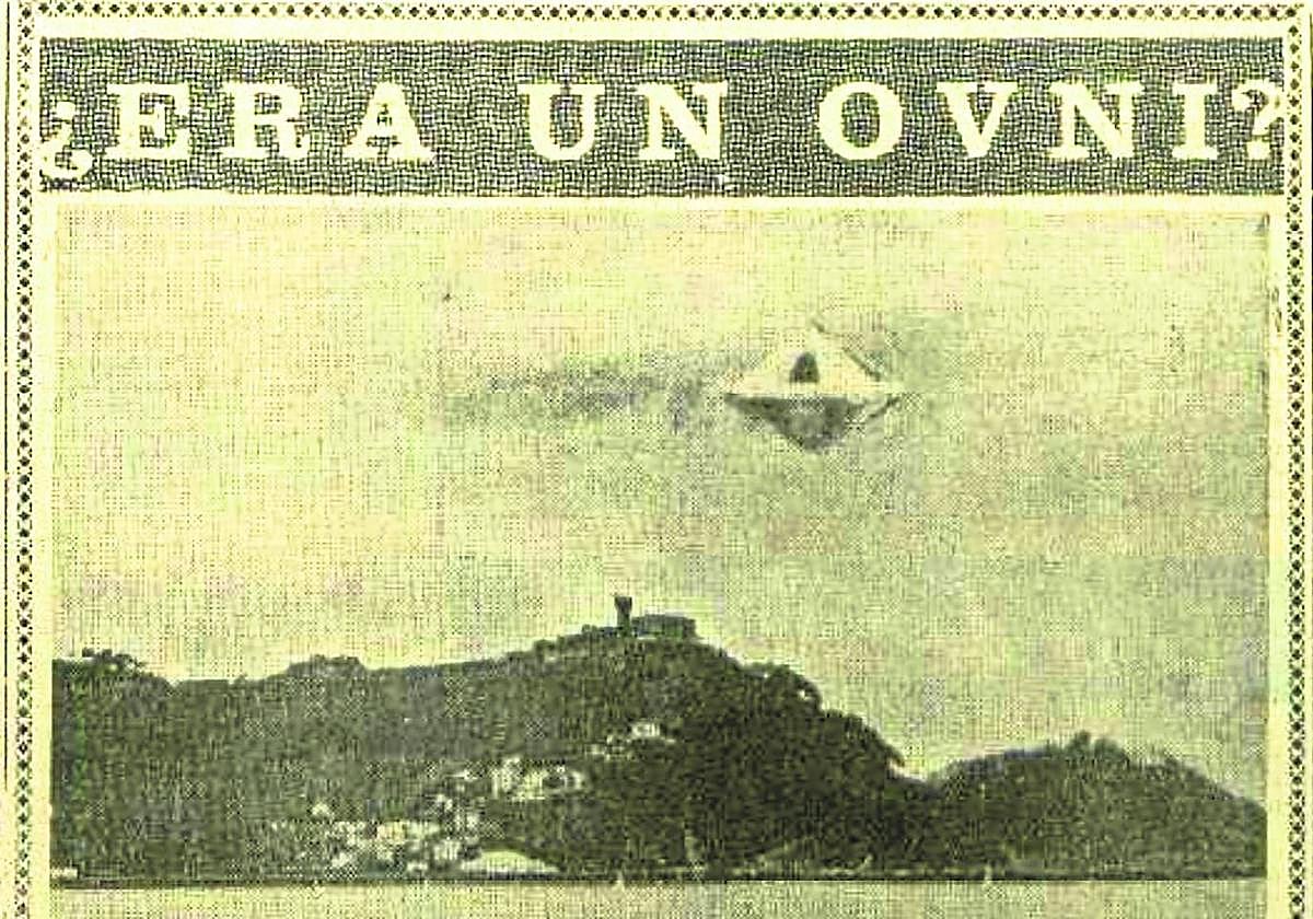 Fotografía que apareció en DV el 28 de diciembre de 1973.