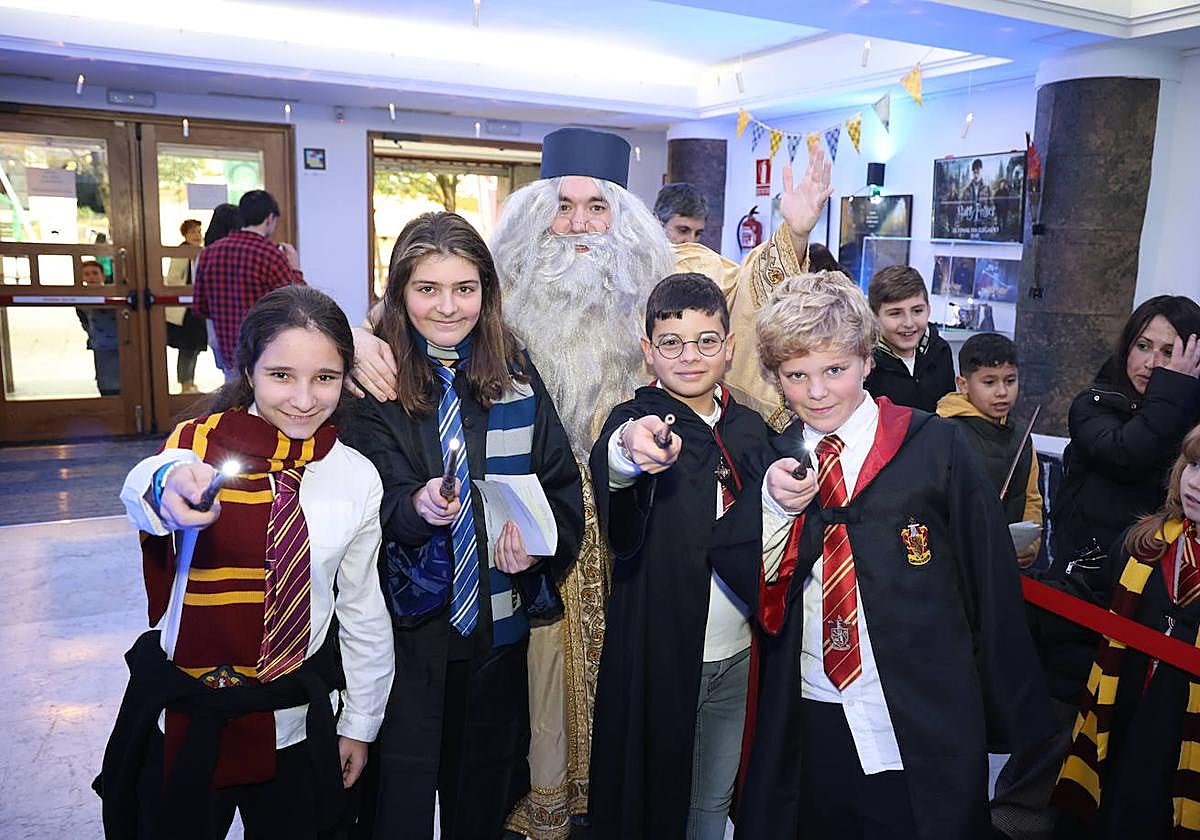 El Amaia viajó a Hogwarts