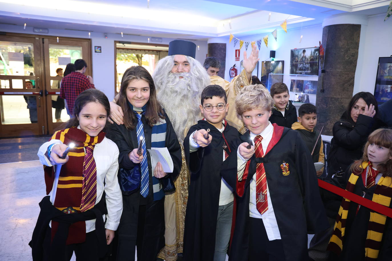 El Amaia viajó a Hogwarts