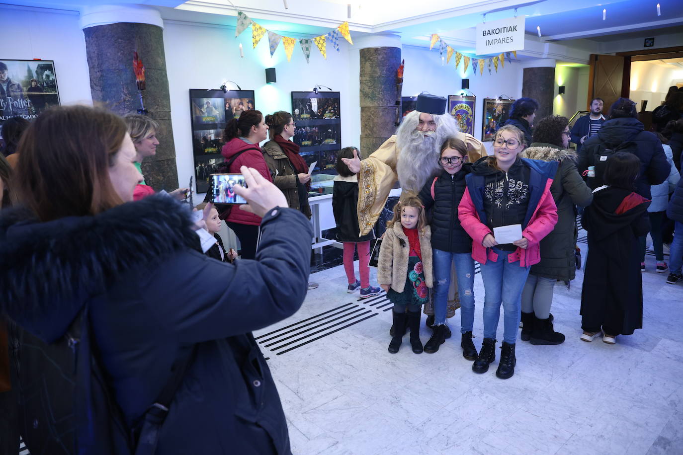 El Amaia viajó a Hogwarts